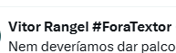 delaurentiis_br's tweet photo. @Vitorrangel93 @vcanedo @zonavasco #foratextor https://t.co/TygFtY7uVE
