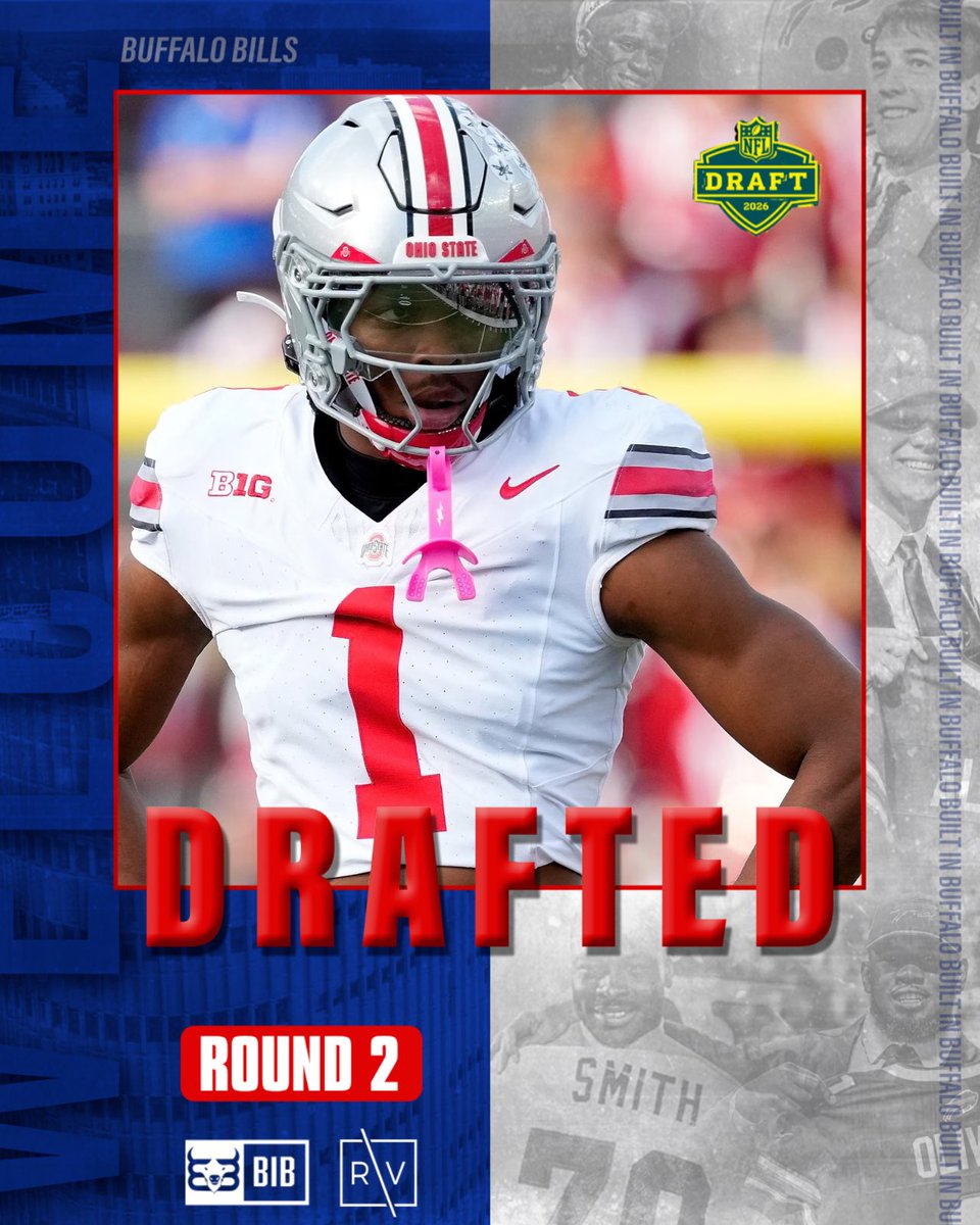 BuiltInBuffalo_'s tweet image. 𝗕𝗥𝗘𝗔𝗞𝗜𝗡𝗚: The #Bills take Ohio State CB Davison Igbinosun at Pick 62!

Welcome to Buffalo! 🦬 

#NFLDraft | #GoBills | #BillsMafia