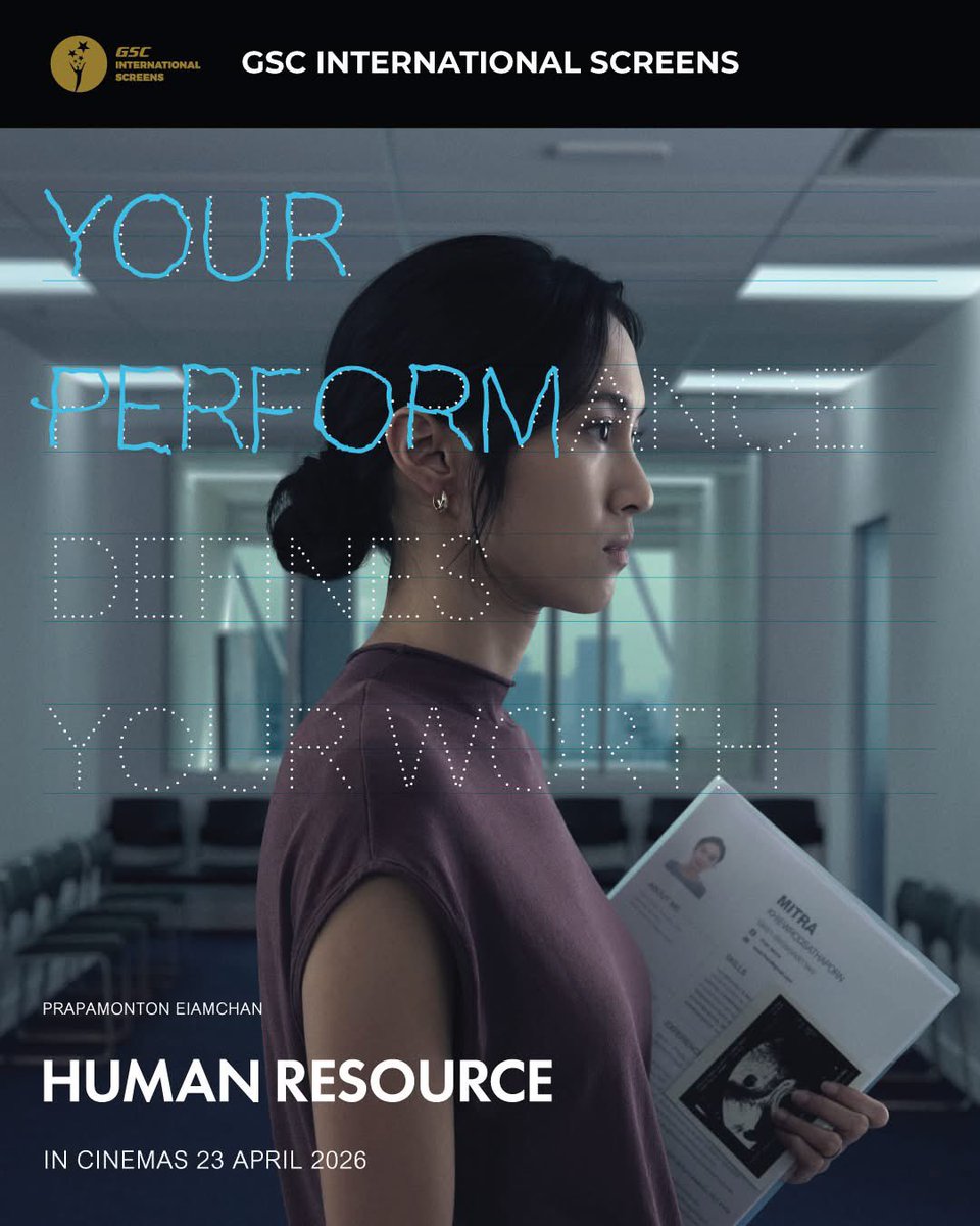 GSCinemas's tweet image. Start the year with a lesson on what it means to be a “new employee” in this world. 🌍👀

🎬 Get your tickets now and experience #HumanResource, the latest film by Nawapol Thamrongrattanarit, showing at GSC International Screens today! 💼

#GSCInternationalScreens #GSCIntlScreens
