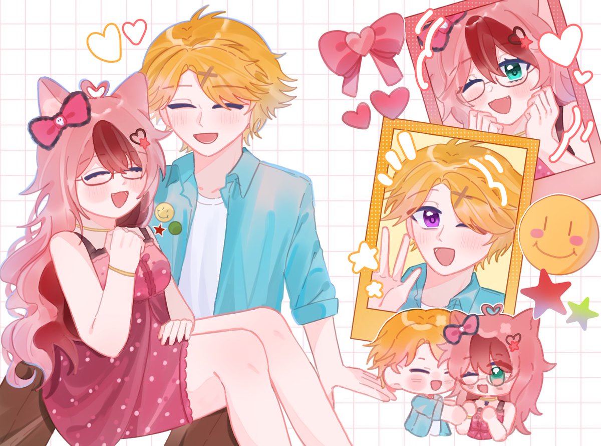 mydreamqinche's tweet image. #yoolai ⊹ ♡ ⭐️🍒 ׅ ˖  

I fall into a pile on to the floor puppy love is hard to ignore when every little thing you do I adore 

#soulbondtwt #yumetwt #mysmestwt #riakotwt 

©️Shika_sarst (Vgen)