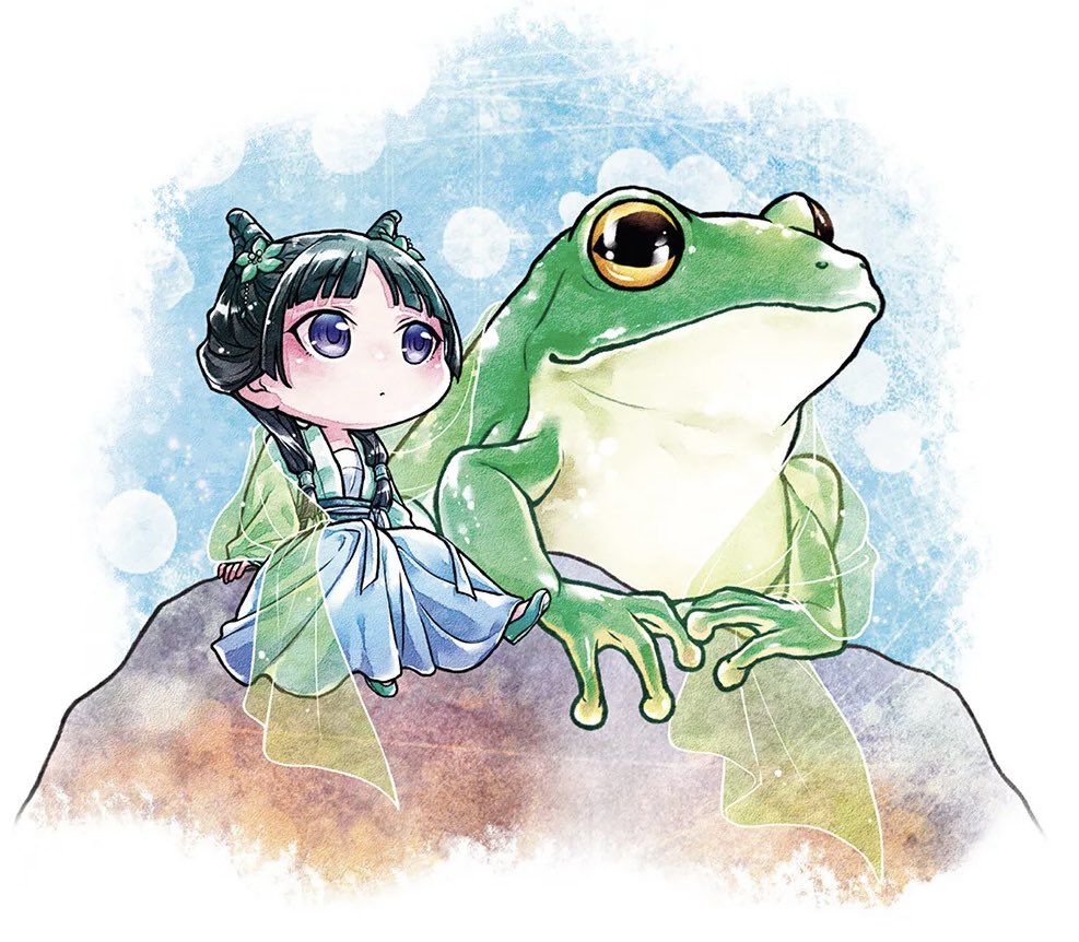 it‘s a decently-sized frog