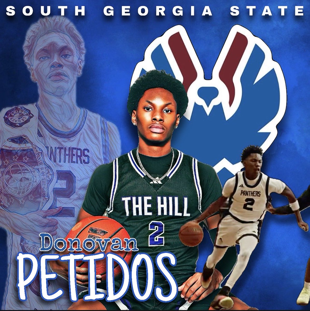 CHpantherBBALL's tweet image. Yet another Panther moving on to play at the collegiate level! We are proud to announce that @DonovanPetidos has committed to @sgscmbb . We know he will be successful next season and beyond. Congratulations!!! #PantherPride #AdidasLegacy