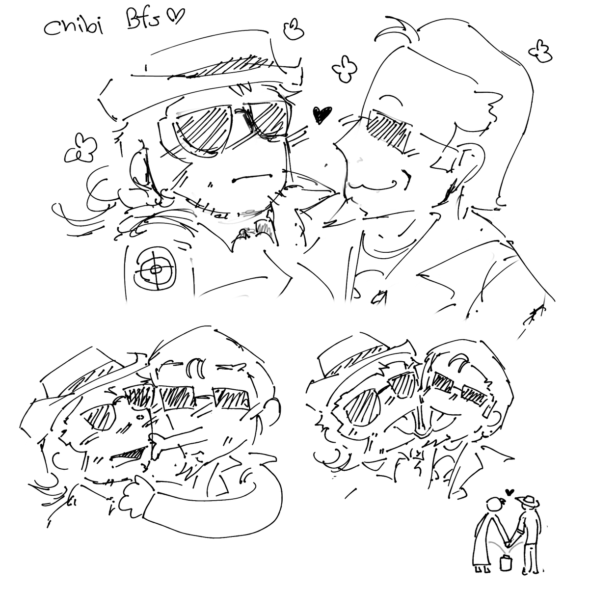 MeowMyGun's tweet image. doodle #sniper #dude #p2 #postal #postal2 #chibi #tf2 #teamfortress2 #sniperdude #piss