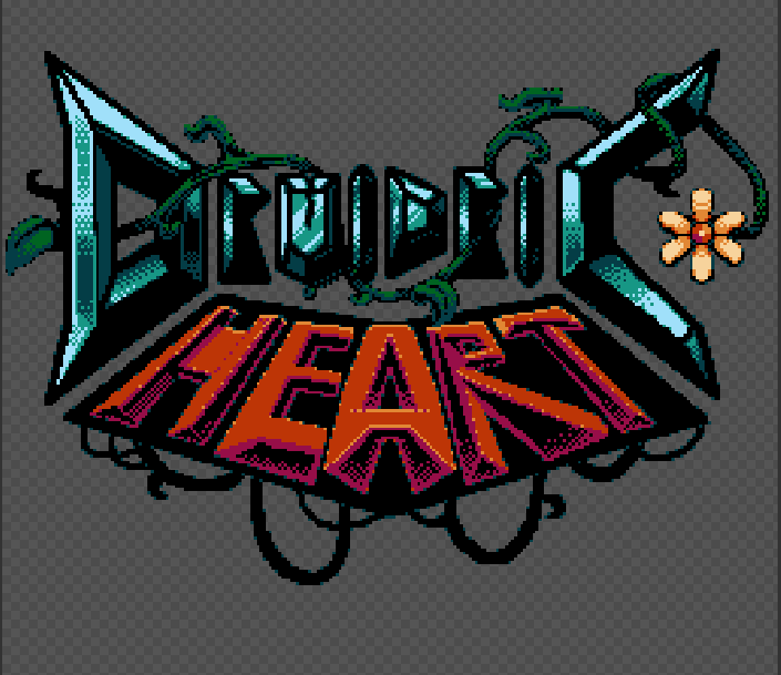 Geremilho's tweet photo. druidric heart #gamedev https://t.co/lRXvikcPXZ