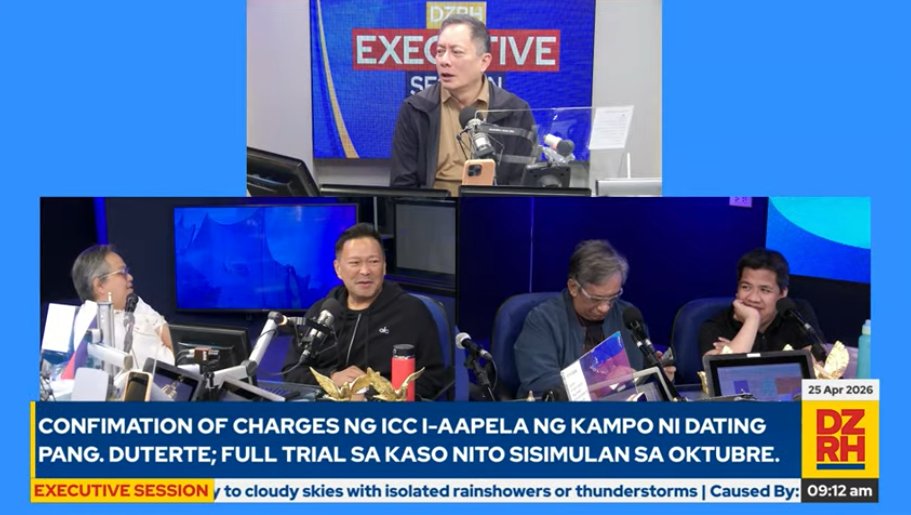 dzrhnews's tweet photo. Kwentuhang walang preno at deretsahang balitaktakan ba ang hanap mo?
Halina’t samahan ang mga karambolista sa #ExecutiveSession sa DZRH.
WATCH: https://t.co/1HchvbY6rk https://t.co/EWmIjY45kH