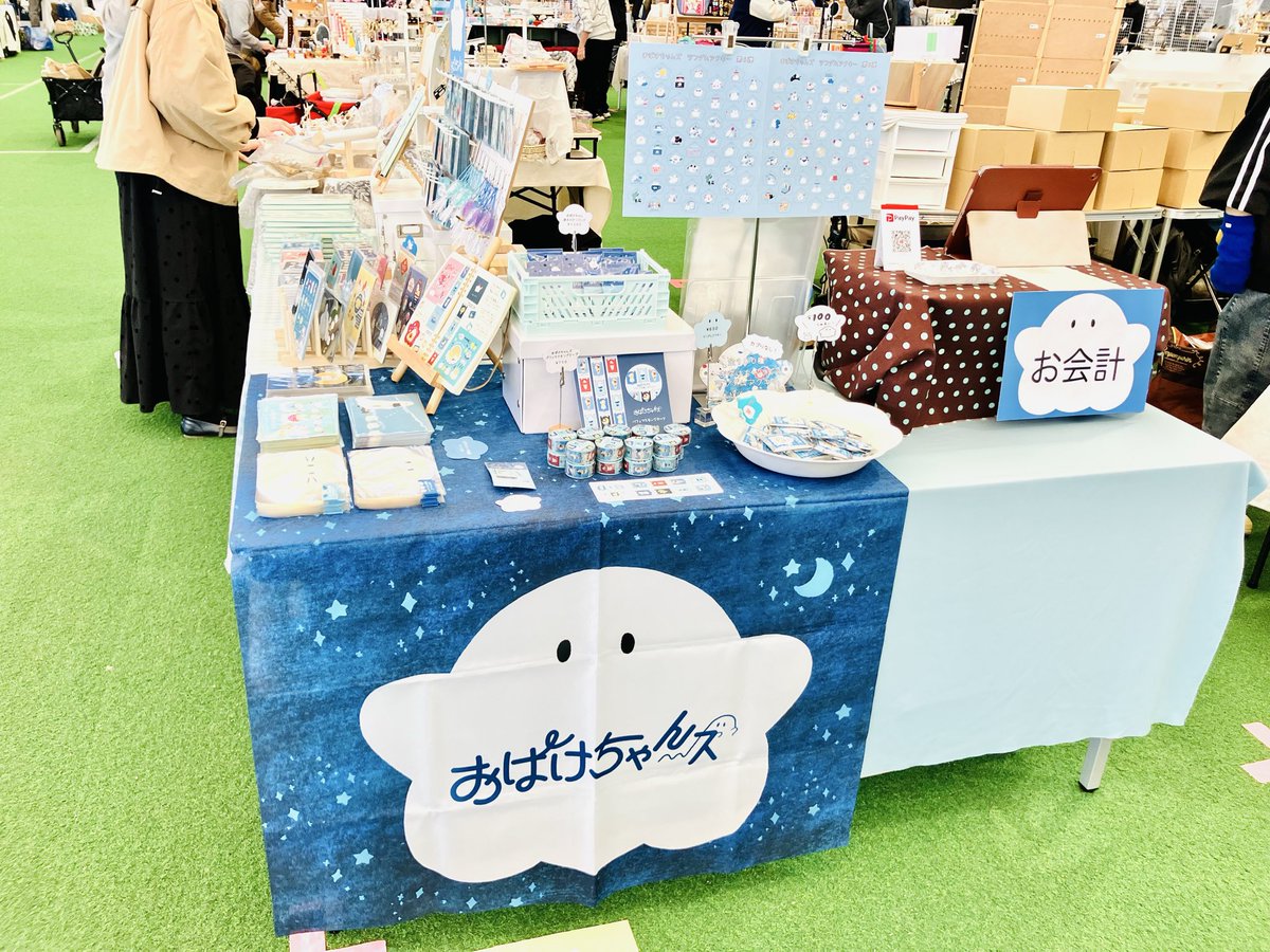 本日は #札幌ハンドメイドマルシェ です🙌

Ｋ-９１でお待ちしてます👻🌷