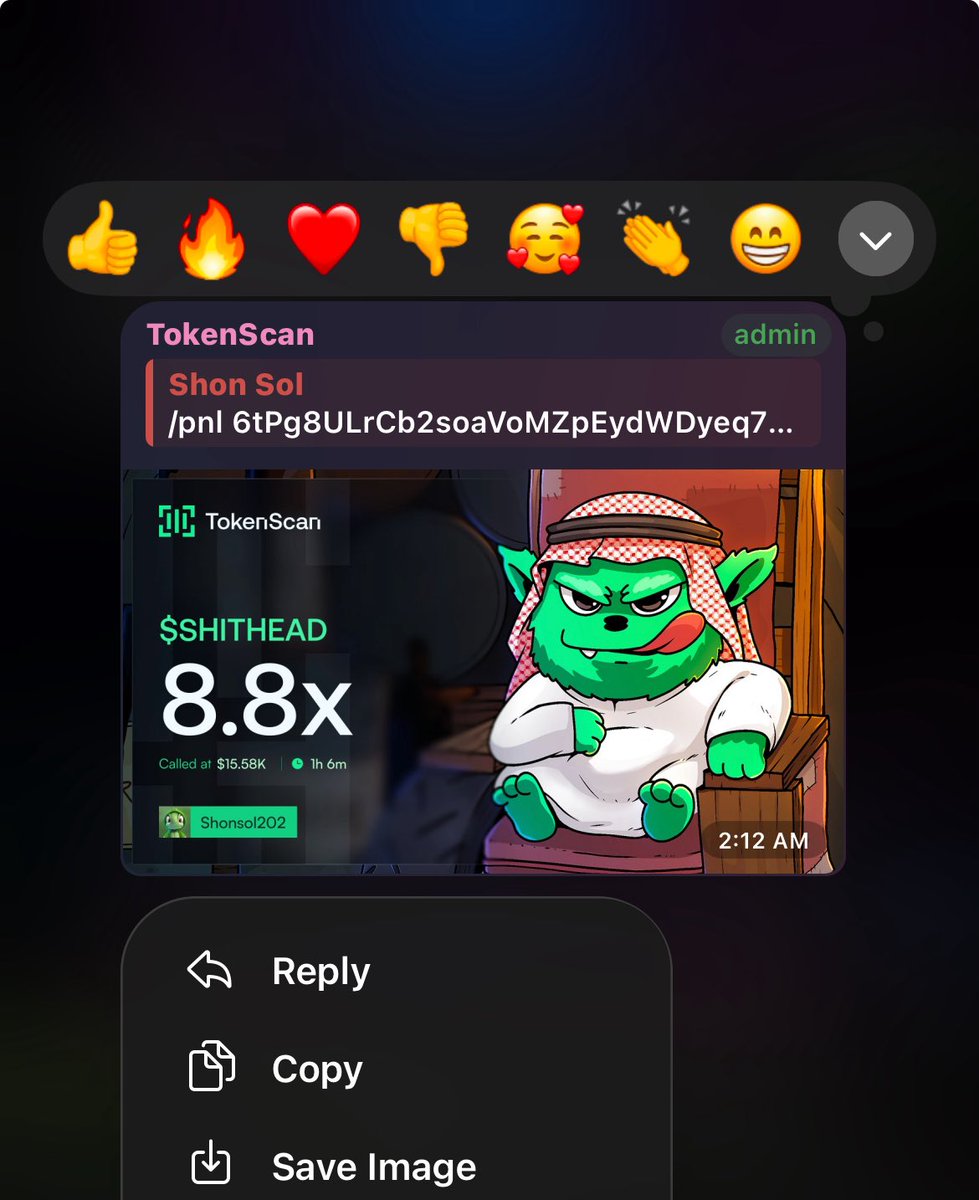 Shonsol202's tweet image. 8x up on my call $shithead
Best early entry only on TG…..
Dm for entry🍀

6tPg8ULrCb2soaVoMZpEydWDyeq7Xabw16FWxiNWpump
#solana #memecoin #memecoin1000x