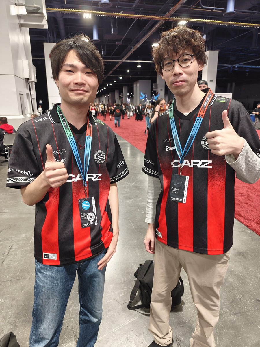 Masaoさんと遭遇👀
大会でSCARZの他部門の人と初めて会った
餓狼もファイトっす🐺