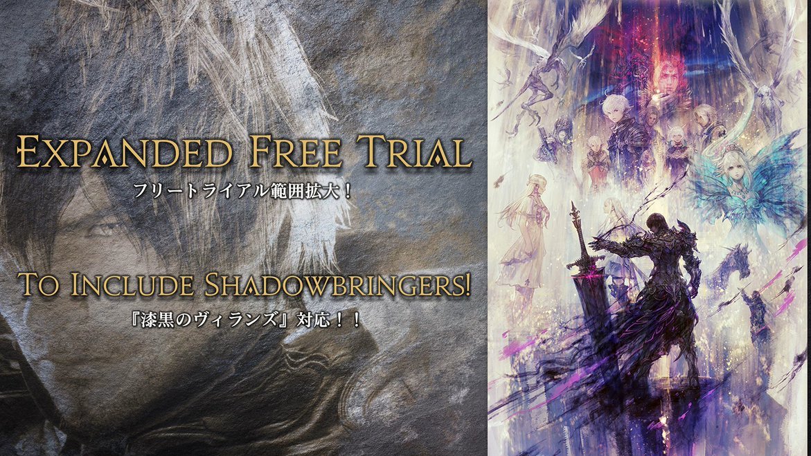 _ZeldaHunter's tweet photo. Shadowbringers Expansion in the Free Trial is so illegal.
But that means I can advertize FFXIV better :))

Absolute peak, for Free https://t.co/Q7lnLGI3HY
