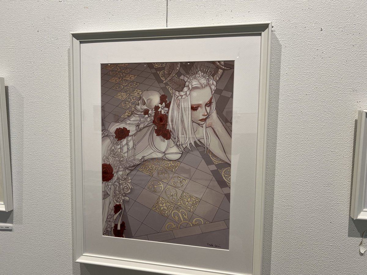 Refreplaza's tweet photo. いよいよ展示会終了まで最後の週末となりました。まだご覧になっていない方、もう一度見ておきたい方はぜひお越しください！
#多田由美 #イラスト #倉吉市 https://t.co/K3BDbSNPuR