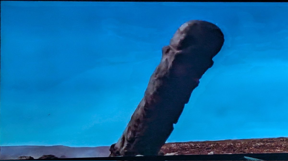 todmonsta's tweet photo. Forget morning wood. I've got morning stone henge thing that keeps a demon locked away.  #TheLastDriveIn #MutantFam @therealjoebob @kinky_horror https://t.co/OE9eJLaTgm