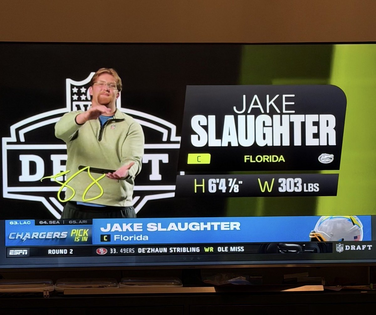 This guy looks like ESPN asked one of their behind the scenes production guys to test the green screen.