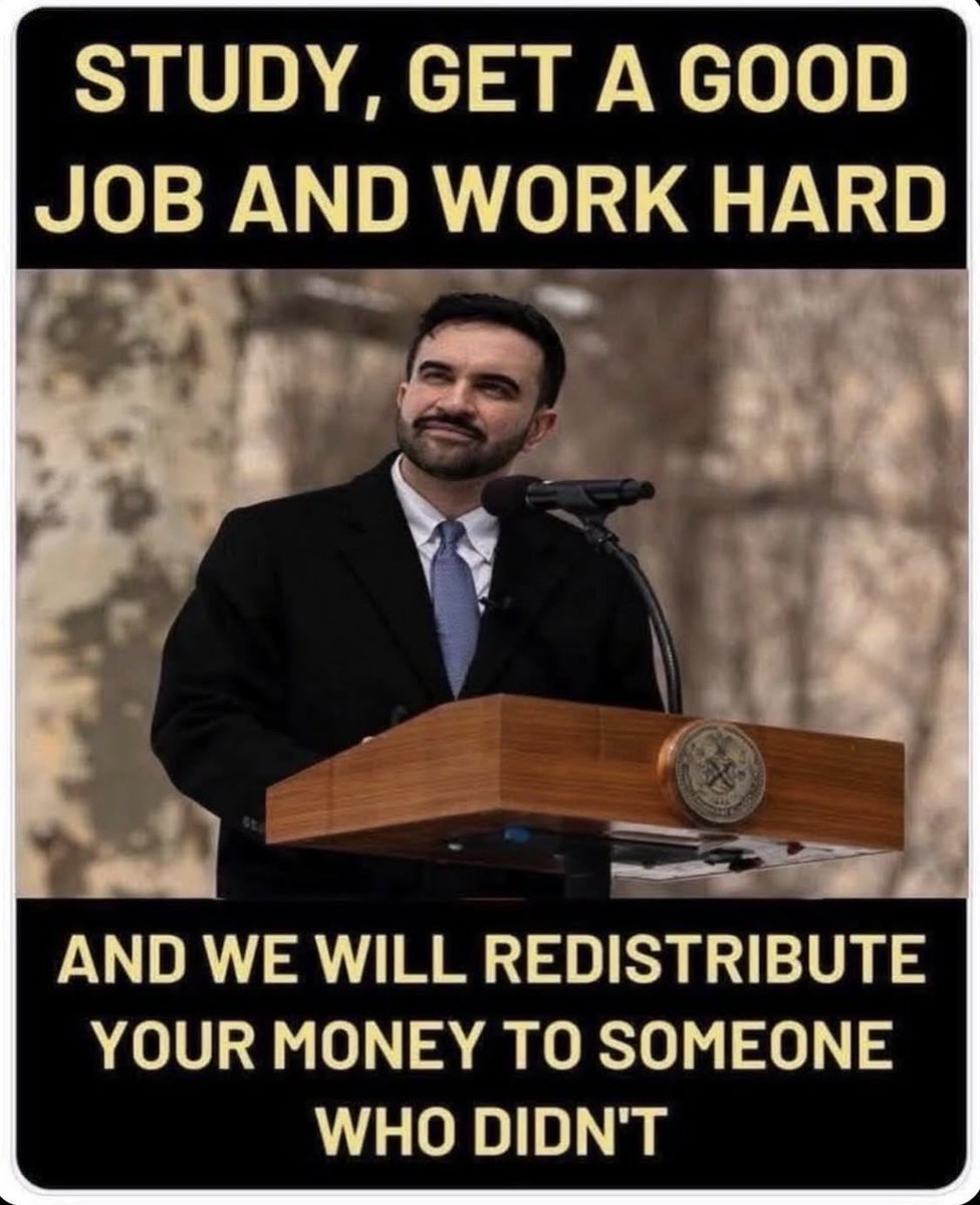 The Mamdani way… 🥴