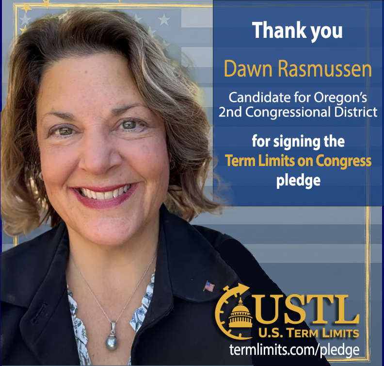 USTermLimits's tweet image. Thank you Dawn Rasmussen for signing the #termlimits on Congress pledge. It’s a significant step toward meaningful legislative reform.
termlimits.com/wp-content/upl…