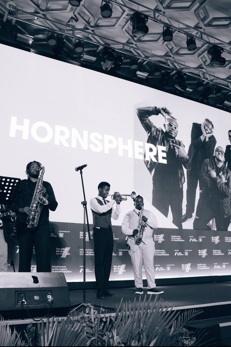 hornsphere's tweet photo. This week, we had the privilege of performing at the Africa We Build Summit 2026, courtesy of @AfricaCentric 
It was a truly rewarding experience, and we appreciate the opportunity to contribute to such a remarkable event. 
#hornsphere #hornspheretotheworld https://t.co/V1gCQzx4mP