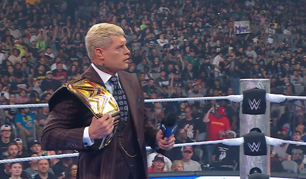 write_horror's tweet photo. Cody Rhodes JUST called out TKO! Things are getting heated here.   

"Send your best, count your money, and mind your business." https://t.co/BmDAWEx2iw