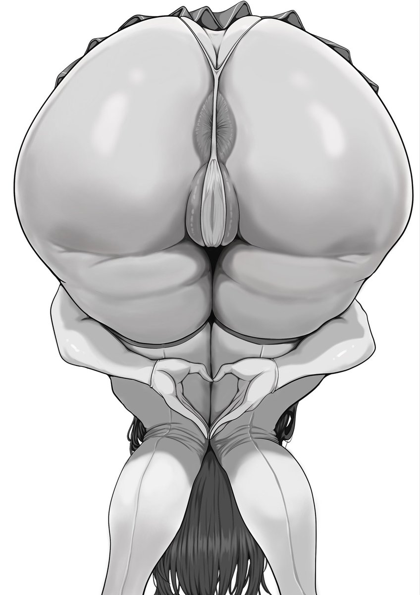 rgm89shachikyu's tweet photo. せっかくなので流行りに乗ってお尻ハートを描いてみたぞ！
どのバイオロイドか分かるかな？ https://t.co/sWkmS5cxVO