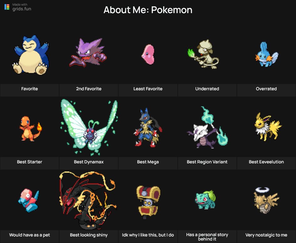 I did the thing. 
Im not gonna buy the next pokemon game. But I do love these guys