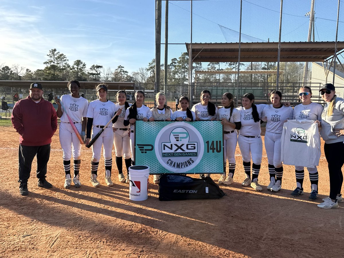 PoulisSophia's tweet photo. Gold Bracket @ NextGen14U 2/26
• 14.0 IP|62BF|4.00ERA
• 10 K |1.57 WHIP
• Clutch Factor: 13 Runners LOB
• Efficiency: 15.1 Pitches/Inn
• Max Velo: 62 MPH
• Pitches: Rise, Curve, Screw, DB, CH, FB
#AthleticMercado #ClassOf2030 #SoftballRecruiting #NextGen #PitchingHighlights https://t.co/nnJj7k4VVs