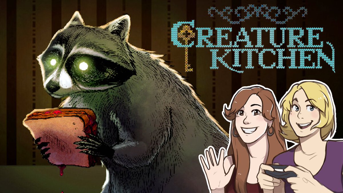 shortonegames's tweet photo. Hey folks! Gina and Allison will be streaming Creature Kitchen tonight at 7:00pm PDT on Twitch! You can follow our Twitch channel here: https://t.co/McnAq2GBas 

Looking forward to joining you all soon! https://t.co/ms713AxK2Q