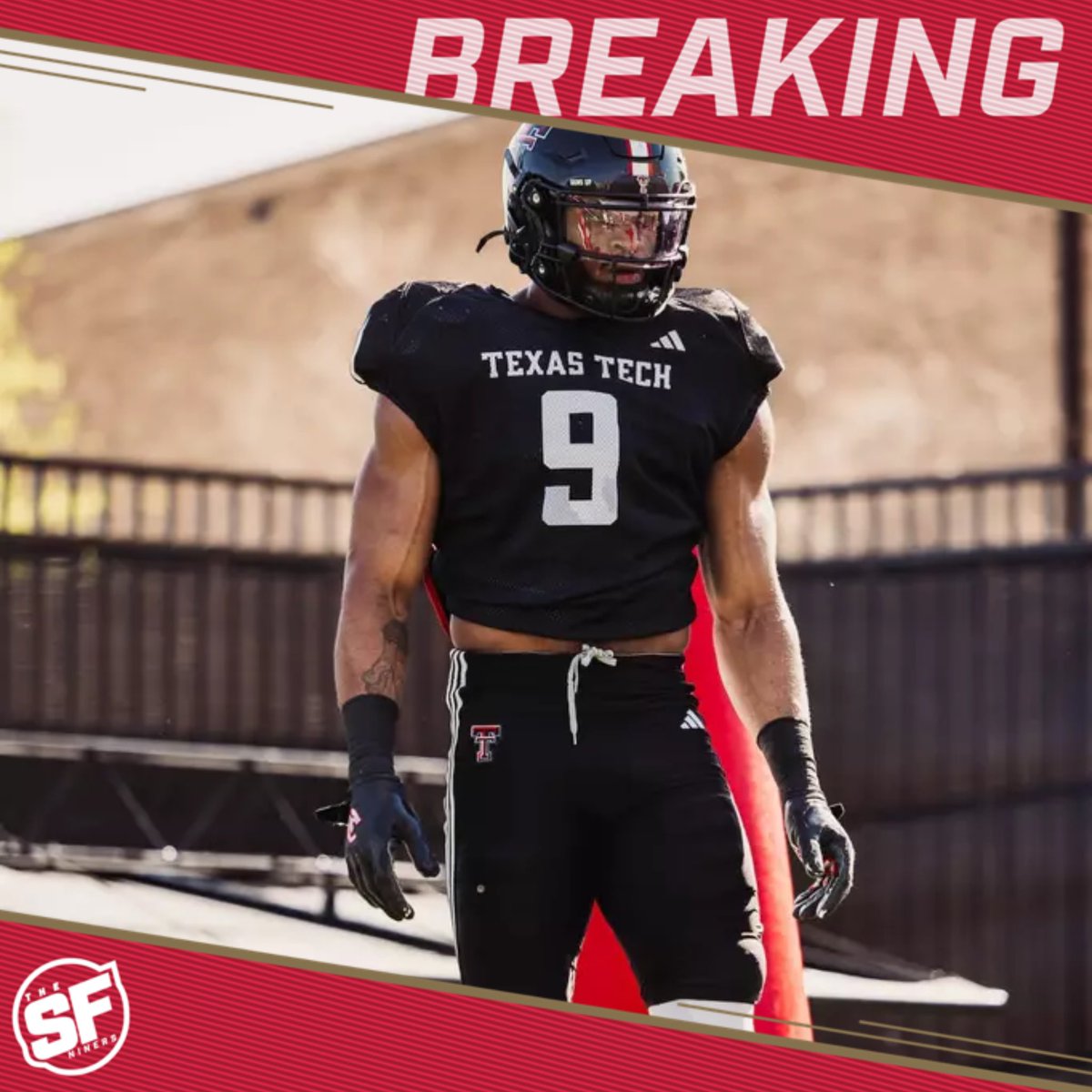 The #49ers have drafted Texas Tech Edge Romello Height with pick 70