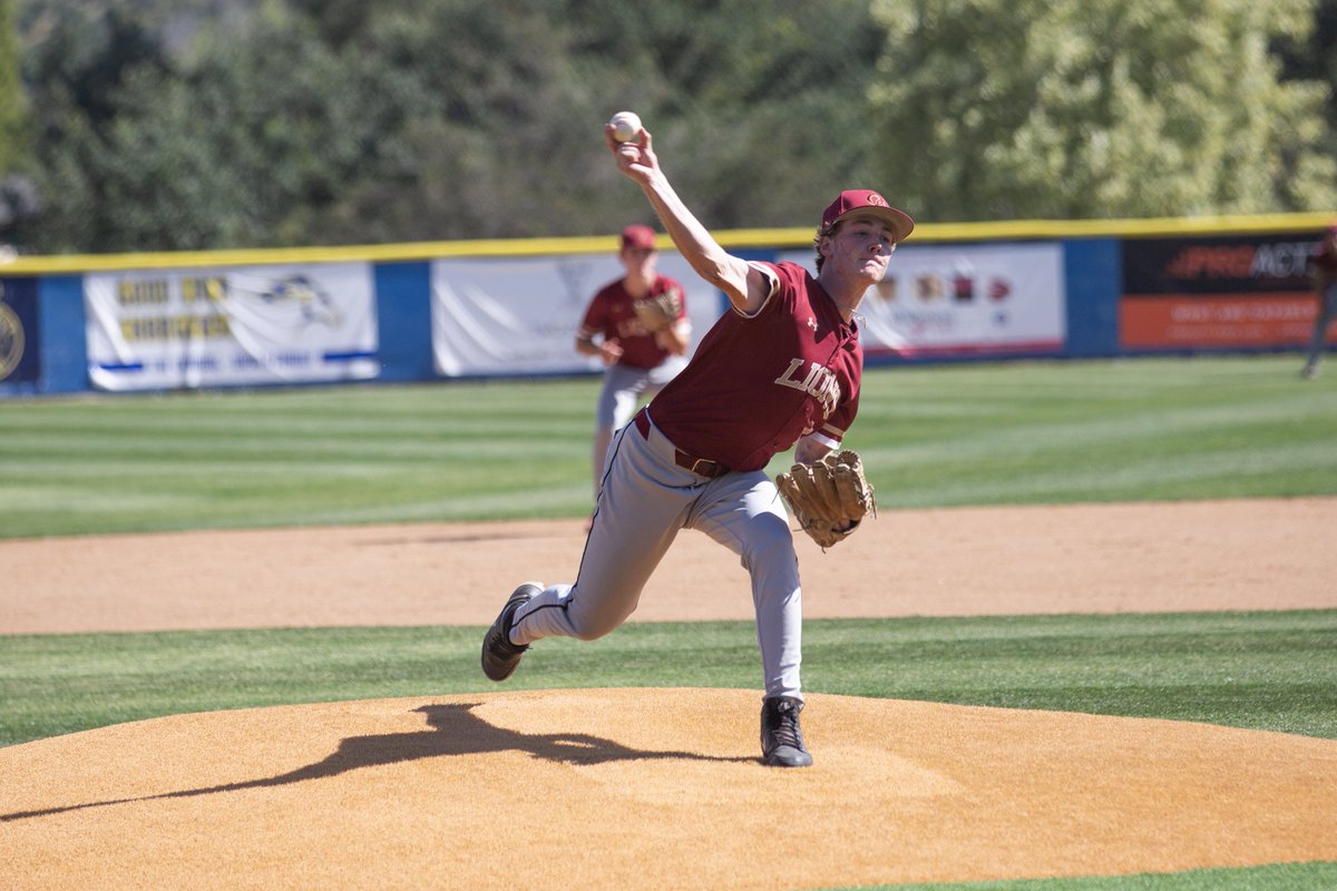 OaksChrstnLions's tweet photo. Starting pitching led the way as the Lions swept Agoura. 
Game 1: Justus Baird 6IP, 0ER, 8K
Game 2: Christian Ipsen 7IP, 4ER, 6K
Game 3: Connor Sahagun 6IP, 5K, 0ER https://t.co/fA6pJzFeKi