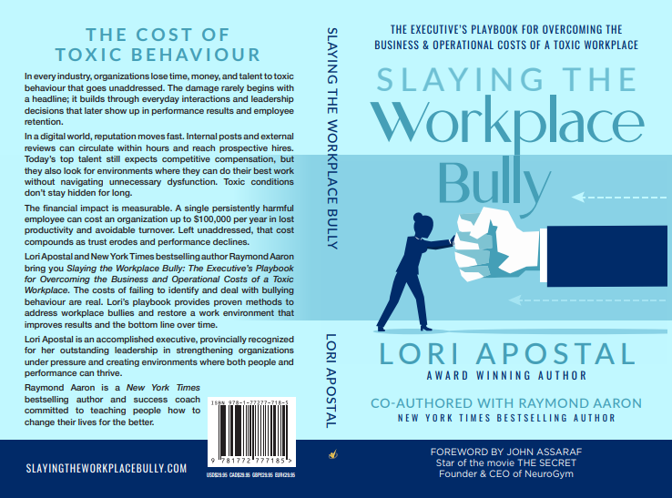 ABNewswire's tweet image. Slaying the Workplace Bully: The Executive’s Playbook for Overcoming the Business and Operational Costs of a Toxic Workplace dlvr.it/TSCmWd #BooksLiterature #Lifestyle #ProfessionalServices