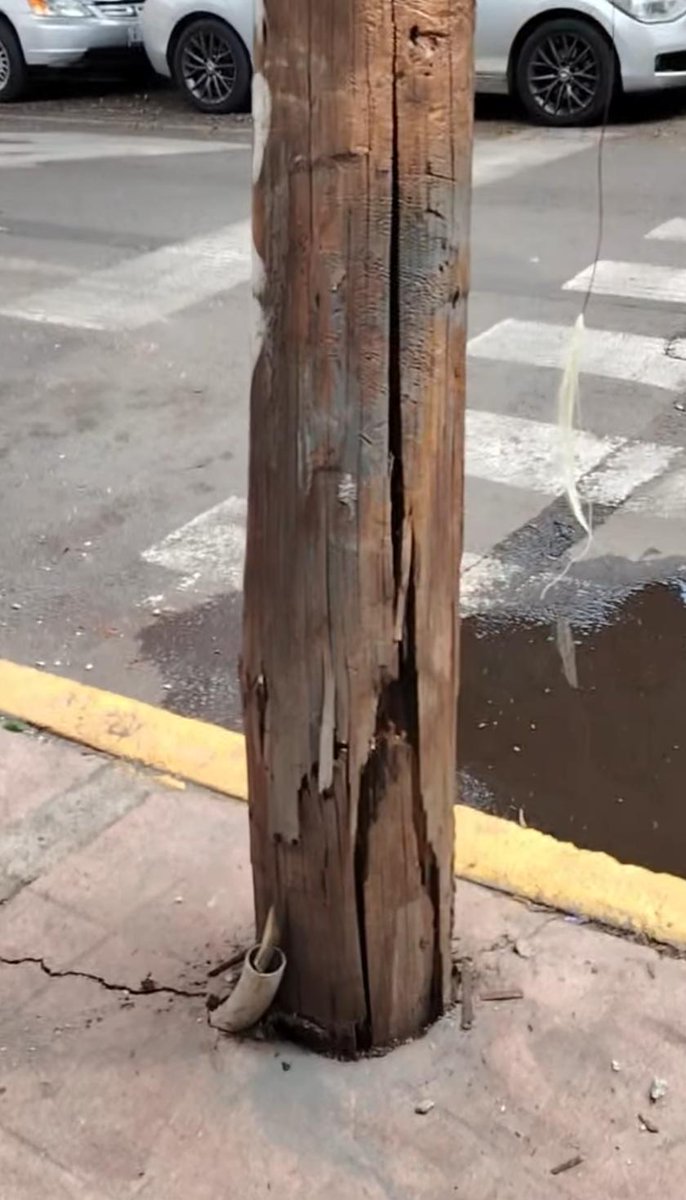 CHEXARE_1's tweet photo. @TELMEXSoluciona @Telmex solicito su apoyo para la reparación o remplazo de los postes ubicado mar Baltico esquina con calle molino y otro a unos metros sobre calle mar baltico esto en @AlcaldiaMHmx @nmas @AztecaNoticias @ImagenTVMex @nmasforo @MHcesac 
Adjunto evidencias https://t.co/cigk3OyBxL