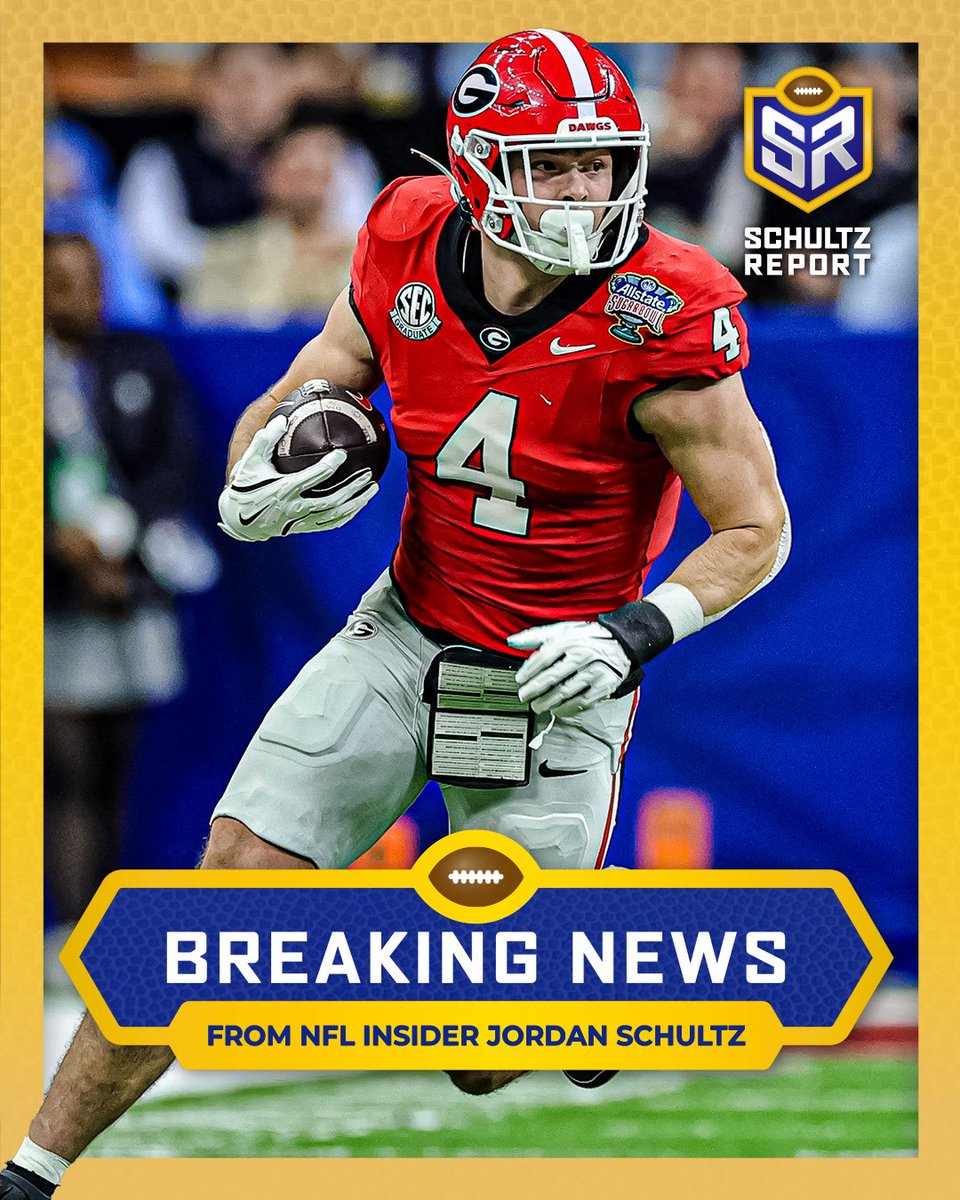 Schultz_Report's tweet image. No. 73 pick is in: #Saints selected Georgia TE Oscar Delp, per sources.