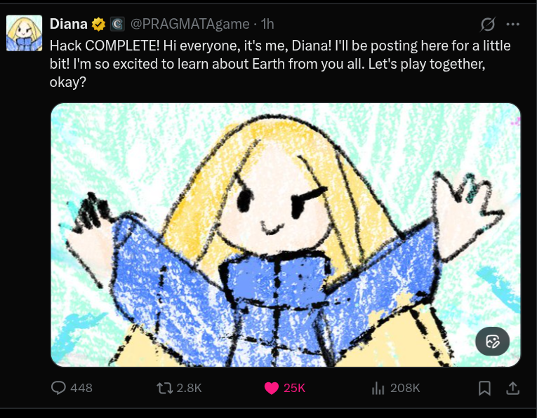 I want Aemeath and Diana to meet.