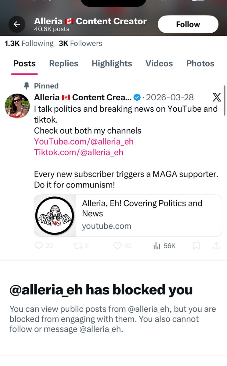 Blonde Bigot tweet media