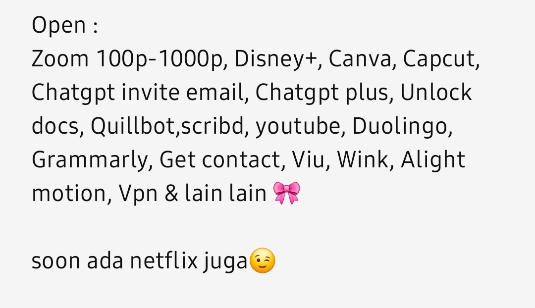 ping! | FH ZOOM & APP PREM 2000++ TESTI SINCE 2022 tweet media