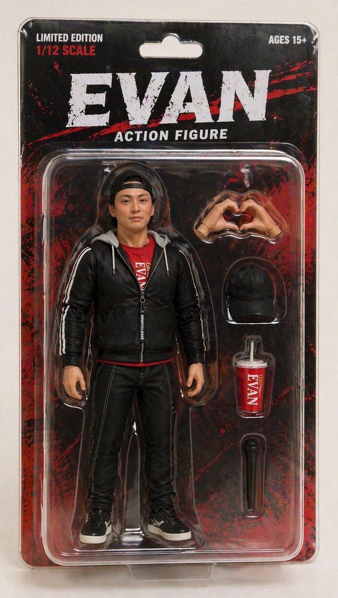 takkunpo's tweet image. 俺のアクションフィギュア、めっちゃリアルやん🤣
画像選んで、テキストに『私を透明ブリスター入りのコレクション用アクションフィギュアに。まず写真をお願い。
』を入力すれば良いよ👍
#ChatGPT