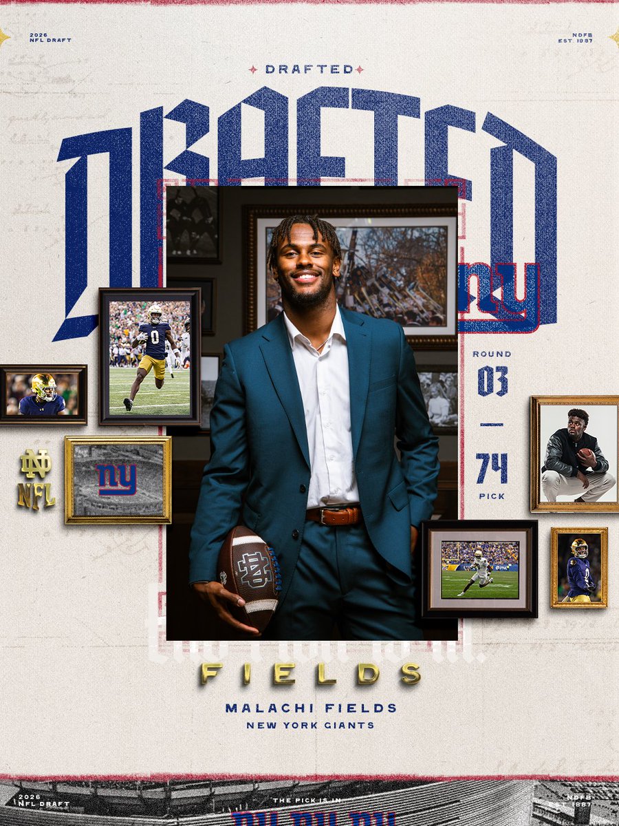 Notre Dame Football tweet media