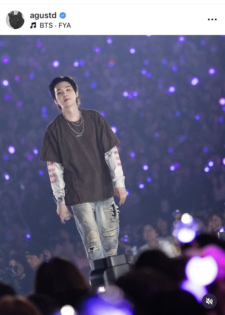 わたしも次は日本でユンギが見る光の一つになりたいな🥹

instagram.com/p/DXh-mdwCcD_/…