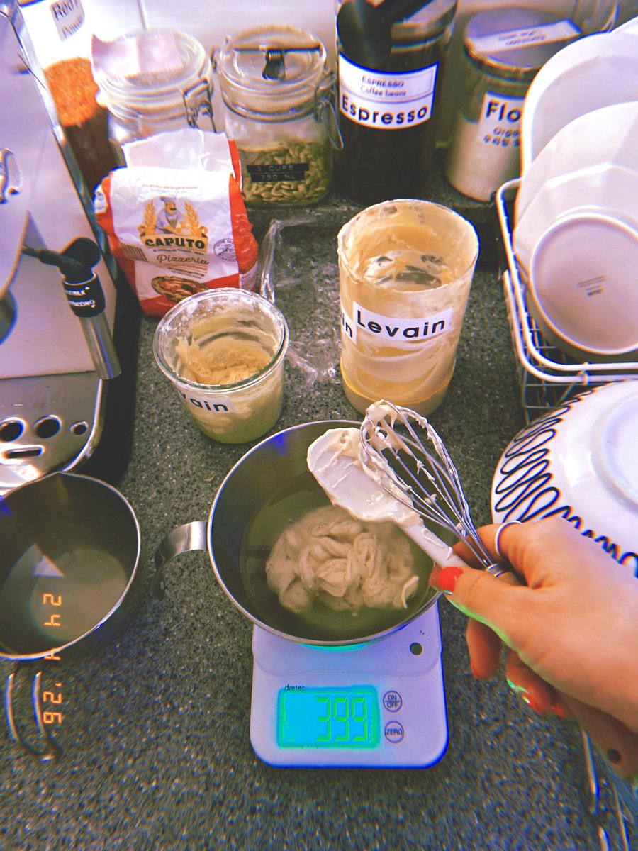 drewstar___'s tweet photo. 🥖#발효시작
Levain+water 402g
Caputo+Caputo+Bread flour 391g
=Sourdough 808g
#April24 #F24Apr2026
#fridaymood
#friday https://t.co/ezbeWO13ua
