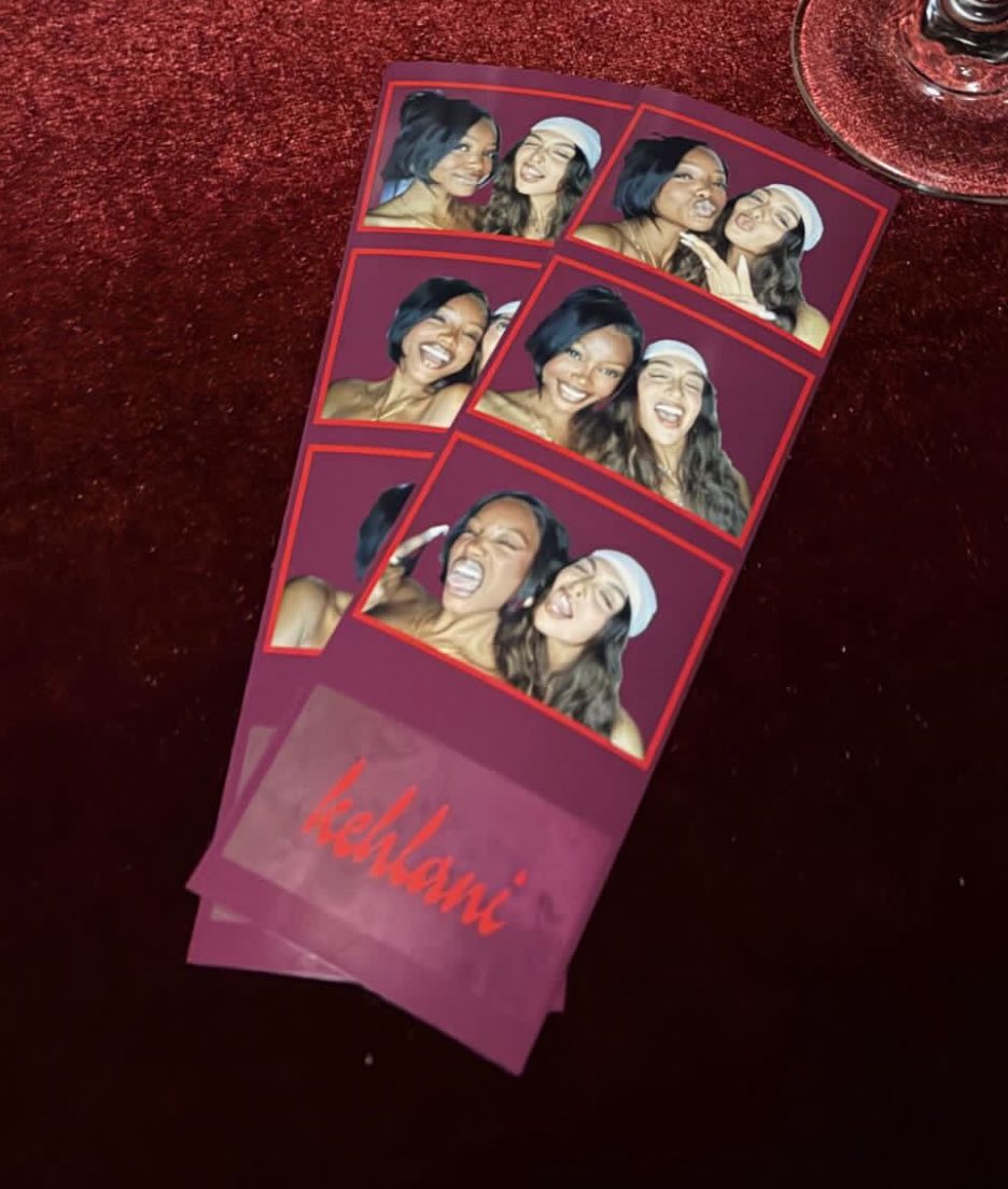 totaltauruss's tweet image. Chelley and Cierra at Kehlani’s album release party last night! 🥹