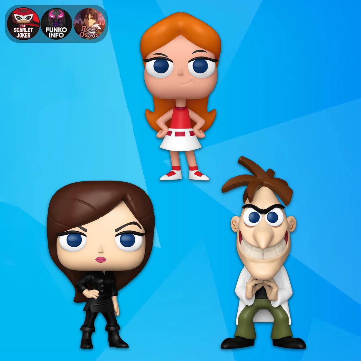 ScarletJokerTWT's tweet image. First look at new Phineas &amp;amp; Ferb Pops! Available for pre-order on Wednesday, 4/29 at 9 AM PT!

Entertainment Earth: ee.toys/UYBT6R
Amazon: amzn.to/4qNRXWP

#Ad #Funko #FunkoPop #Disney #PhineasAndFerb