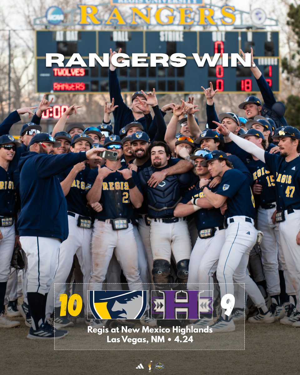 Regis University Baseball tweet media