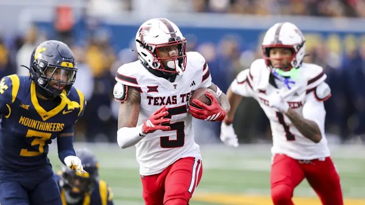 BREAKING🚨 With the 75th pick in the NFL draft, the Miami Dolphins have  selected Caleb Douglas WR from Texas Tech‼️