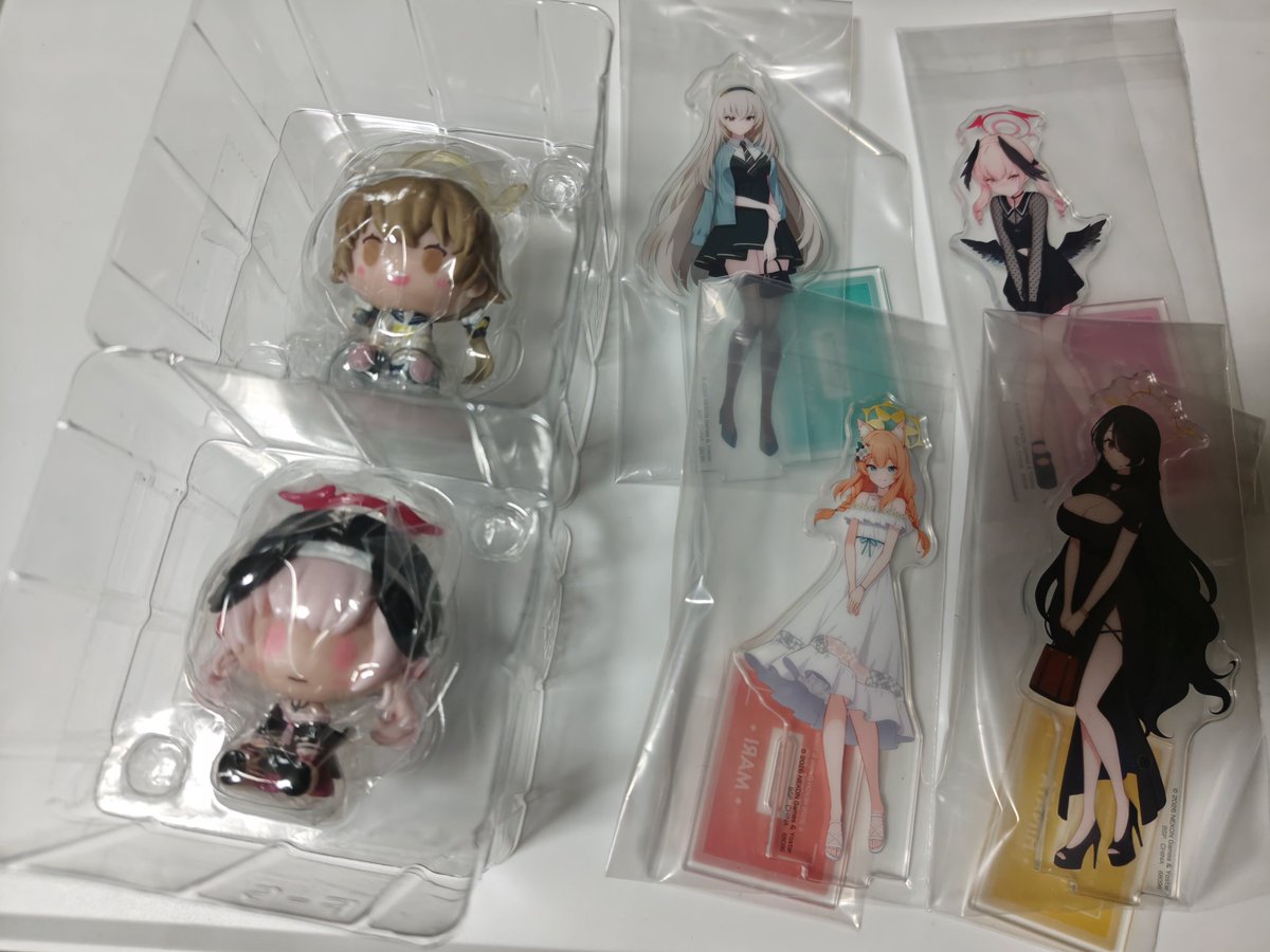 ブルアカ 一番くじ アクスタ ちょこのっこ 交換 譲)アクスタ サクラコ 