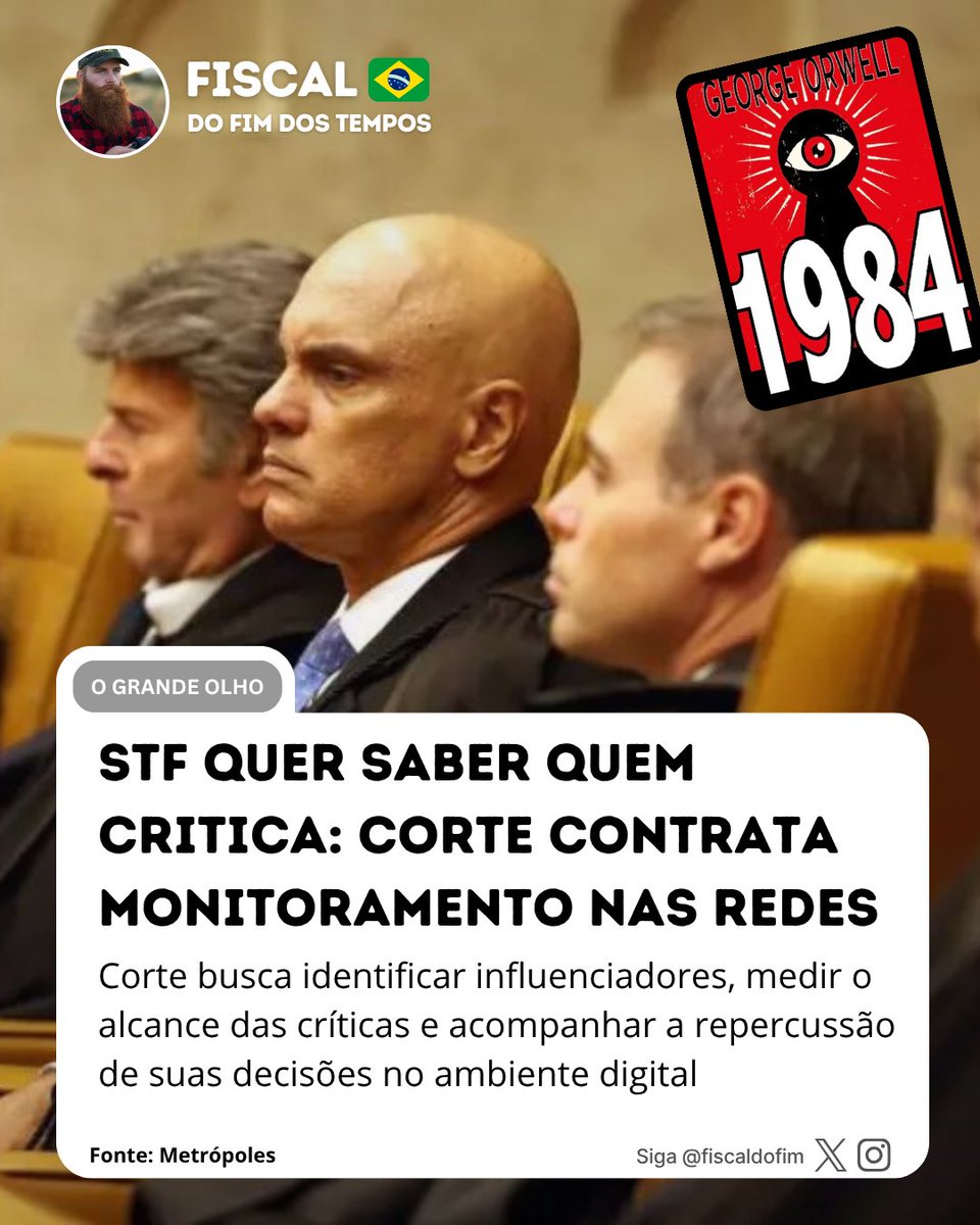 Fiscal do Fim dos Tempos tweet media