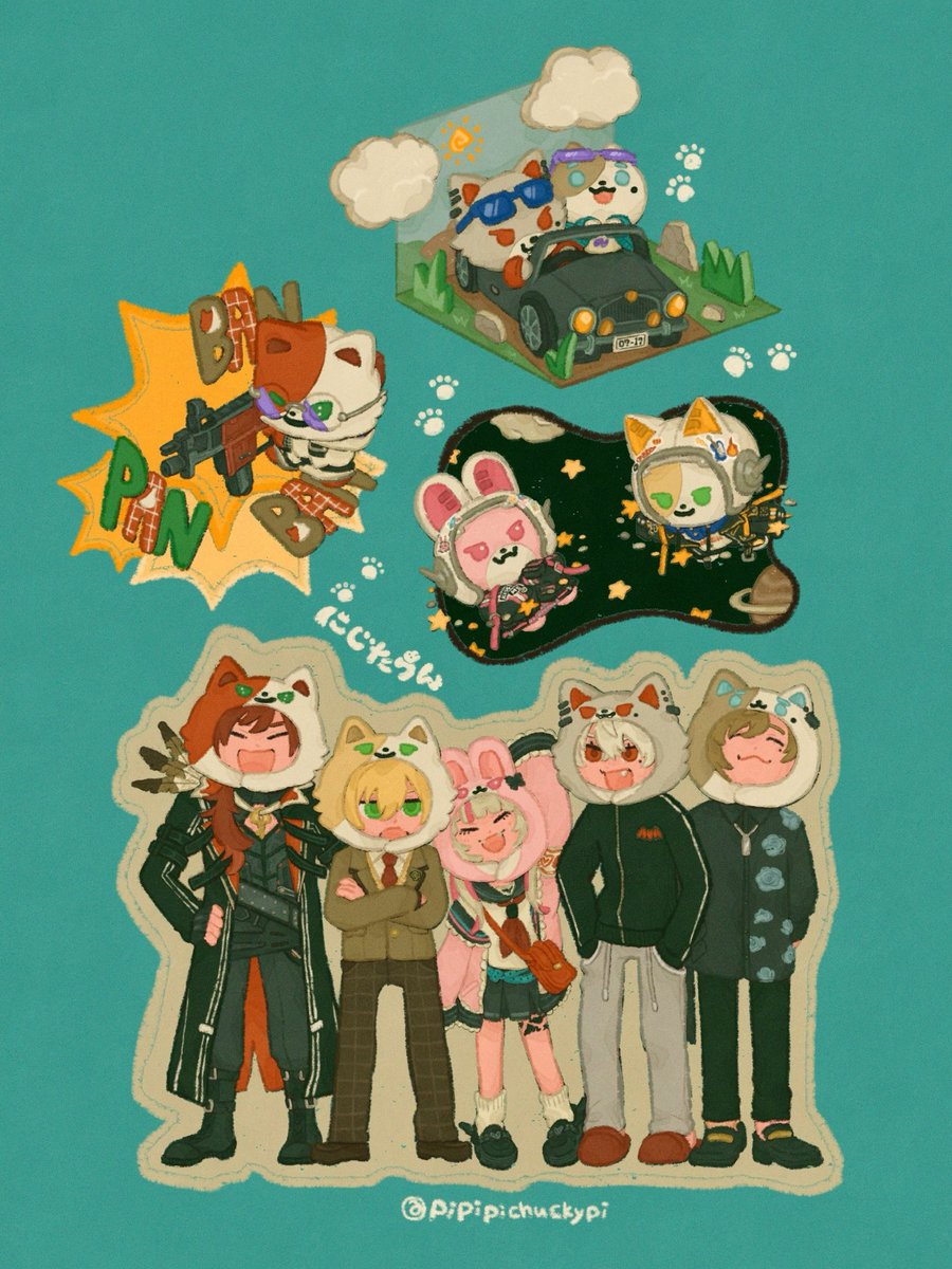 チャキ　おまとめ Post by ﾁｬｷ on X: にじたうん…