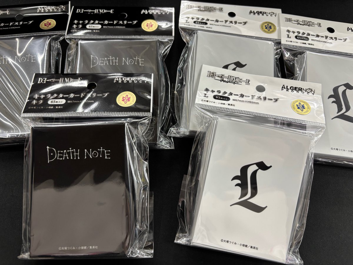 フルコンプ横浜店】販売情報 4/25 『DEATH NOTE』のカードスリーブが
