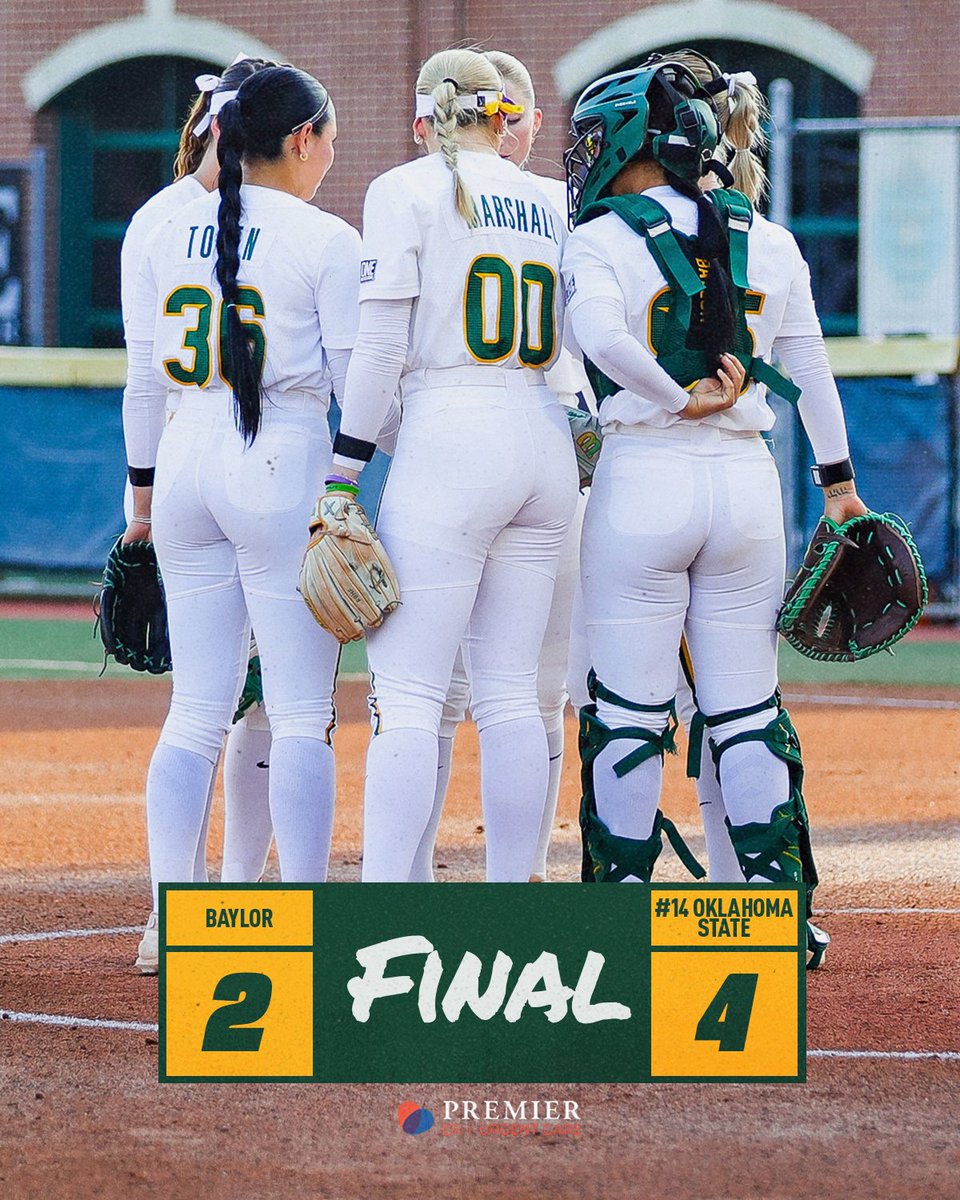 BaylorSoftball's tweet image. Final from Getterman 

#SicEm🐻🥎 | @premiererplus
