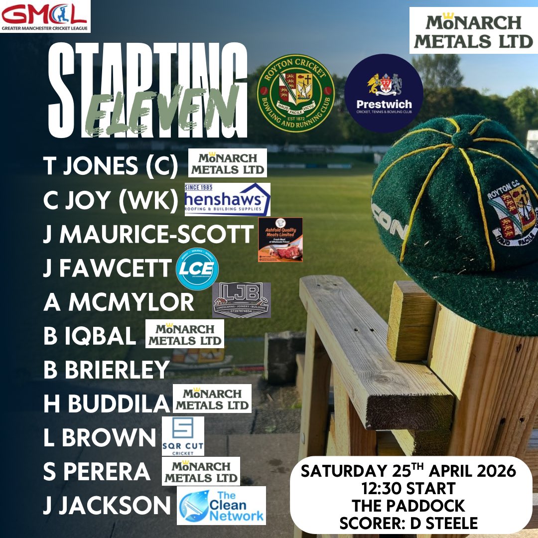 Royton Cricket Club tweet media