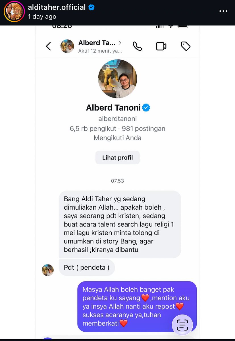 krestenisasi terselubung tweet media