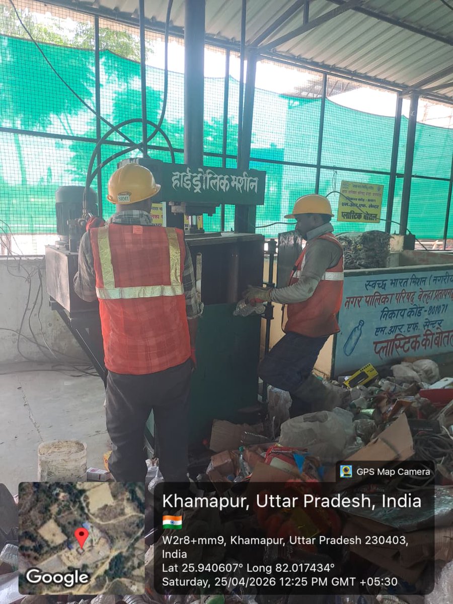CleanPratapgarh's tweet photo. नगर पालिका परिषद बेला प्रतापगढ़ में एम०आर०एफ सेंटर पर संपूर्ण रूप से कार्य हो रहा है
#sbmup #sbm #swachhbharatmission #sbmurban #sbmurbangov #dmpratapgarh #WorldEarthDay https://t.co/6tAnRaGNOp