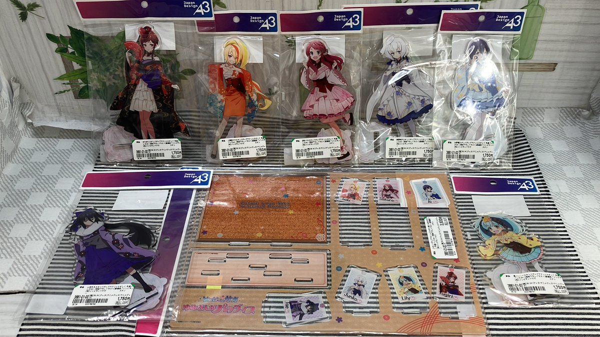 ゾンビランドサガ 新品グッズ入荷致しました‼️🔥 各種アクリル
