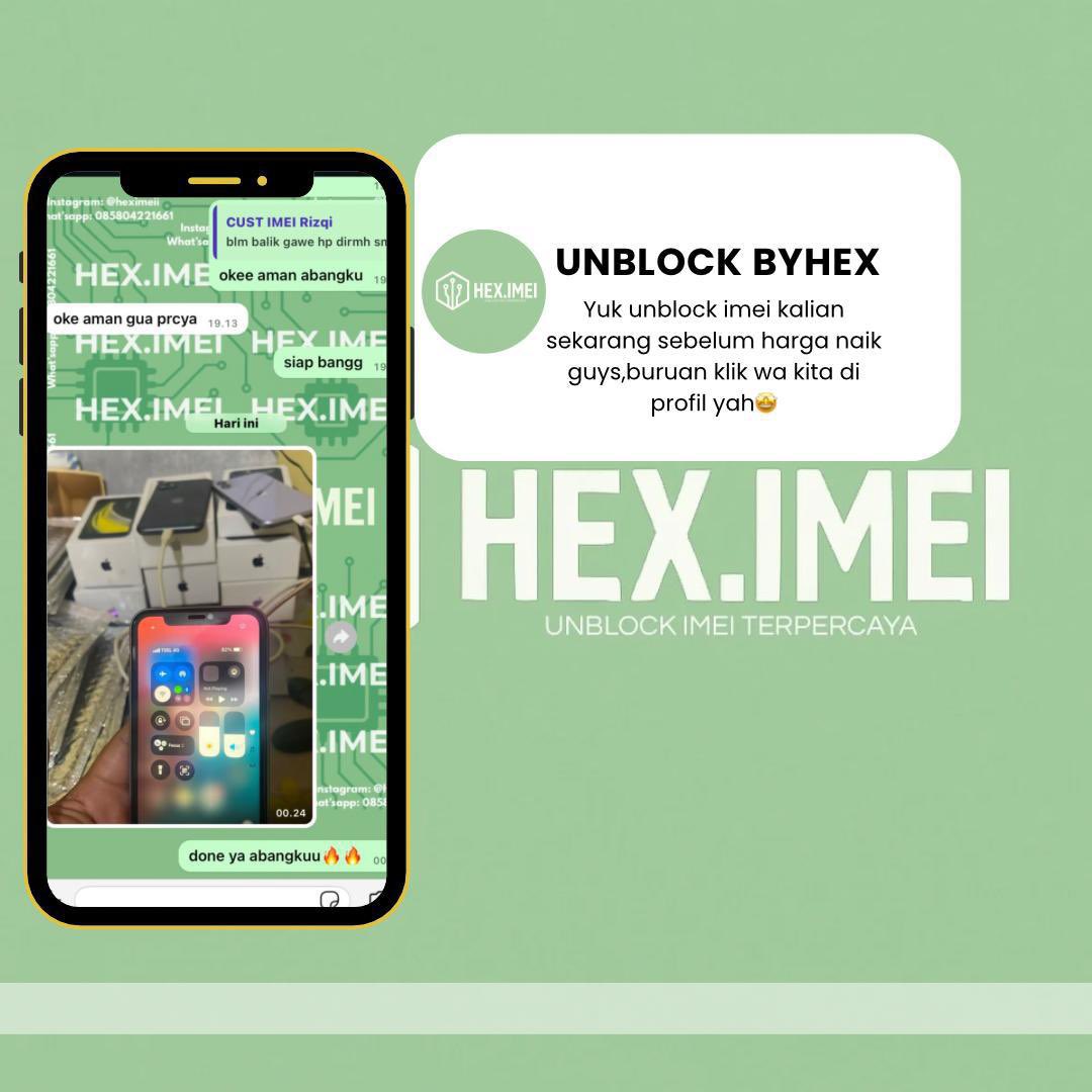 HEX || UNBLOCK IMEI tweet media